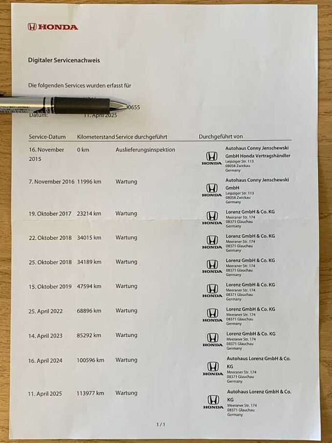 Honda HR-V 1.6DTEC Executive AHK NAVI KAMERA PANO M&S