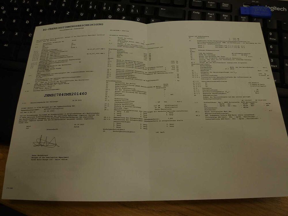 Honda e Honda e Advance-Paket