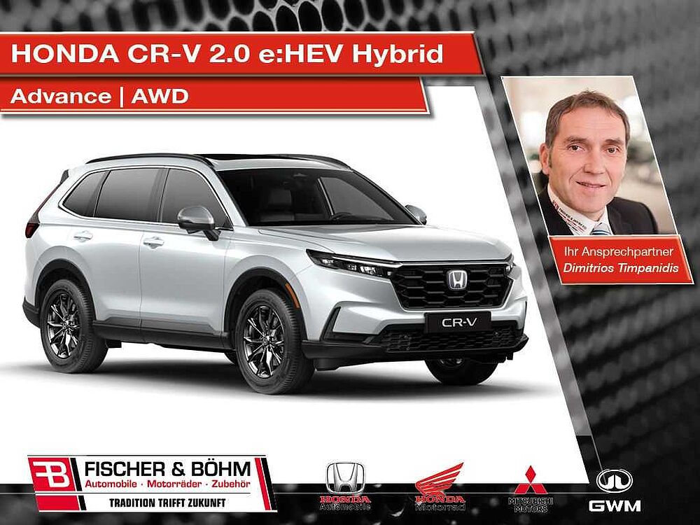 Honda CR-V 2.0 e: HEV Hybrid Advance AWD