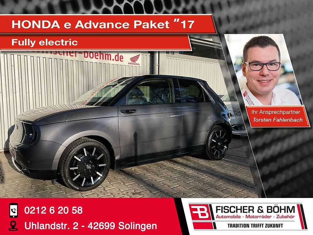 Honda e Advance-Paket '17 - Fully electric