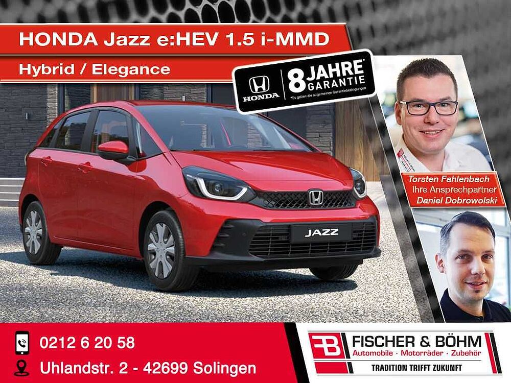 Honda Jazz e: HEV 1.5 i-MMD Hybrid Elegance