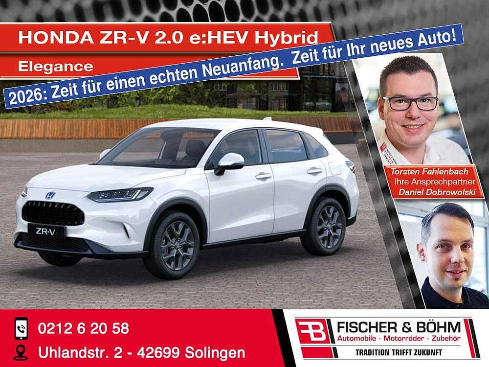Honda ZR-V 2.0 e: HEV Hybrid Elegance