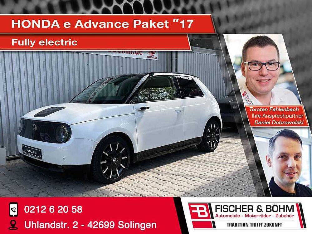 Honda e Advance-Paket '17 - Fully electric