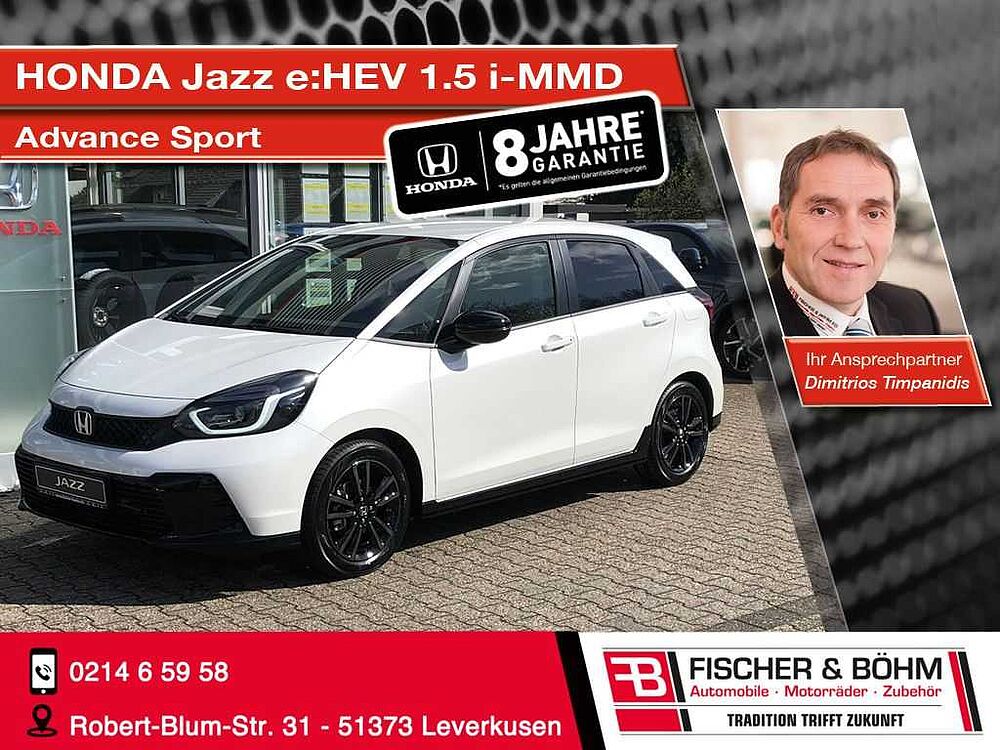 Honda Jazz e: HEV 1.5 i-MMD Hybrid Advance Sort