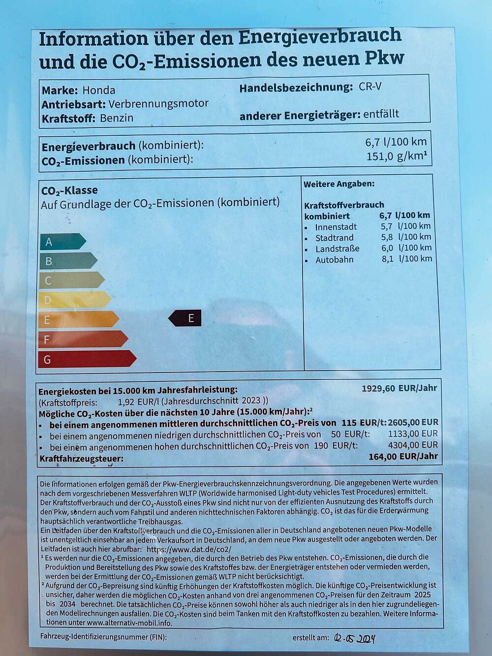 Honda CR-V Hybrid e: HEV 2.0 i-MMD 2WD Elegance Navi