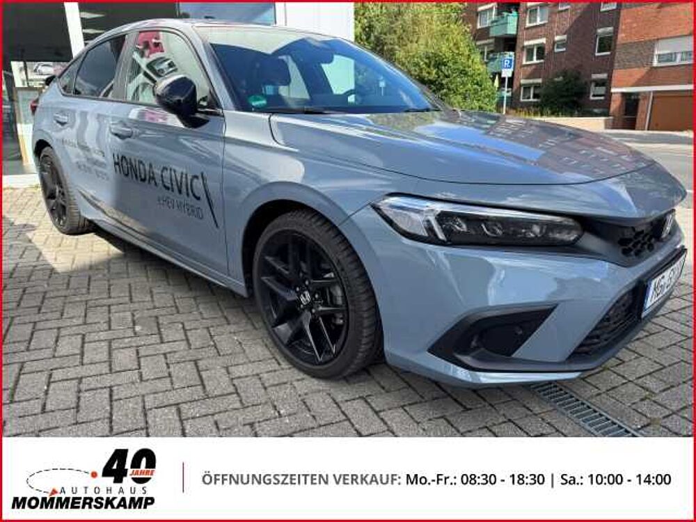 Honda Civic Hybrid e: HEV Sport LED+Navi+Keyless+ACC+Rückfahrkam. +Fernlichtass. +PDCv+h