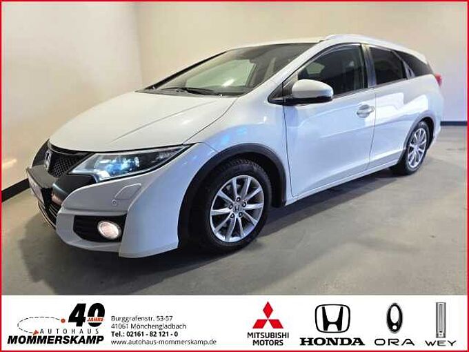 Honda  Civic Tourer Executive 1.8 Park-Assistent+Allwetter+Leder+PDC+Navi+Klima+Kamera