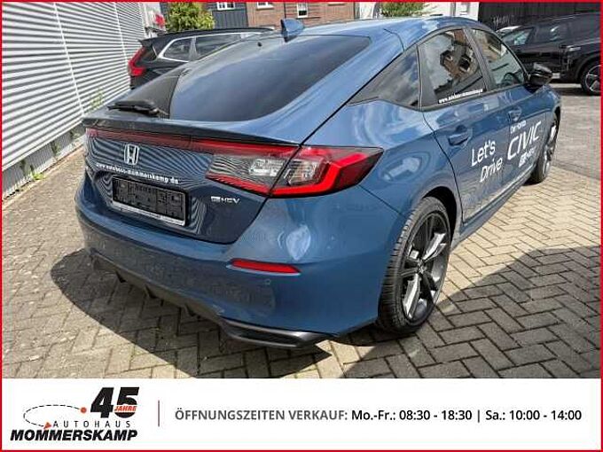 Honda Civic Hybrid e:HEV Sport LED+Navi+Keyless+ACC+Rückfahrkam.+Fernlichtass.+PDCv+h