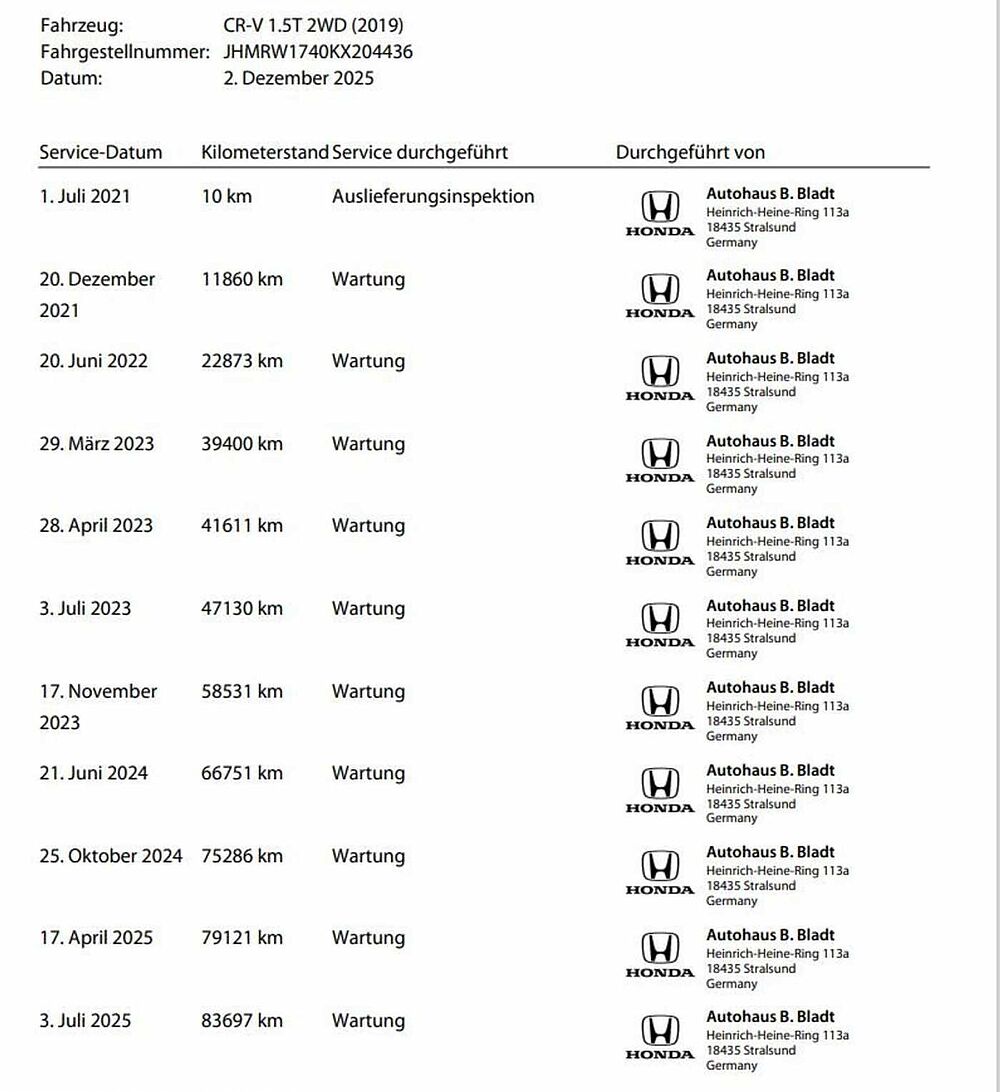 Honda CR-V 1.5 T 2WD Elegance Navi Kamera