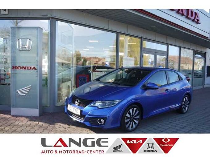Honda  Civic 1.8 Elegance Sport Mehrzonenklima Ambientebeleuchtung Alarm Rückfahrkam. N