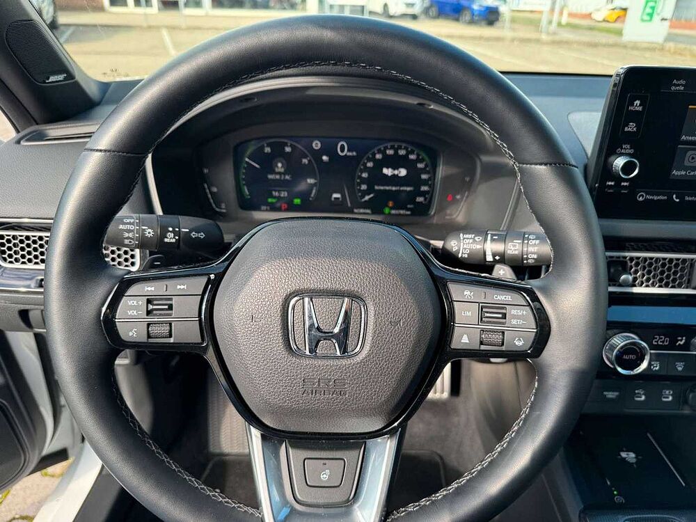 Honda Civic e: HEV Advance Black-Emblem Einstiegsbel.