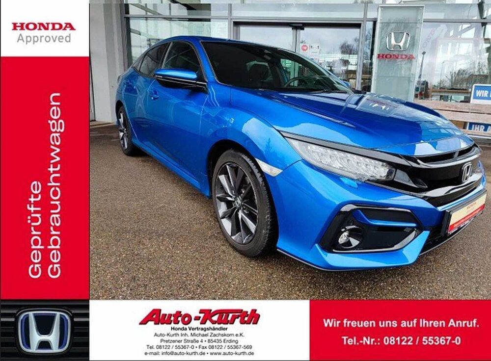 Honda Civic 1.0 i-VTEC Turbo Elegance -Navi -DAB -PDC -1.Hand