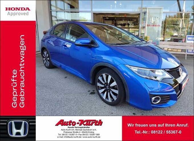 Honda  Civic 1.4 i-VTEC Elegance -Navi -DAB -Kamera -1.Hand